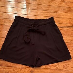 DR2 Black High Waist Women's Shorts